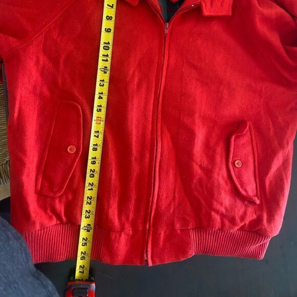 Rare Wool Fox Knapp Lined Jacket Size Large - Picture 13 of 15